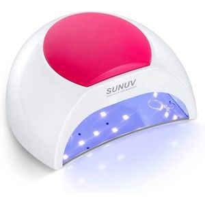 SUNUV SSUN2C UV Gel Nail Dryer in white/gray